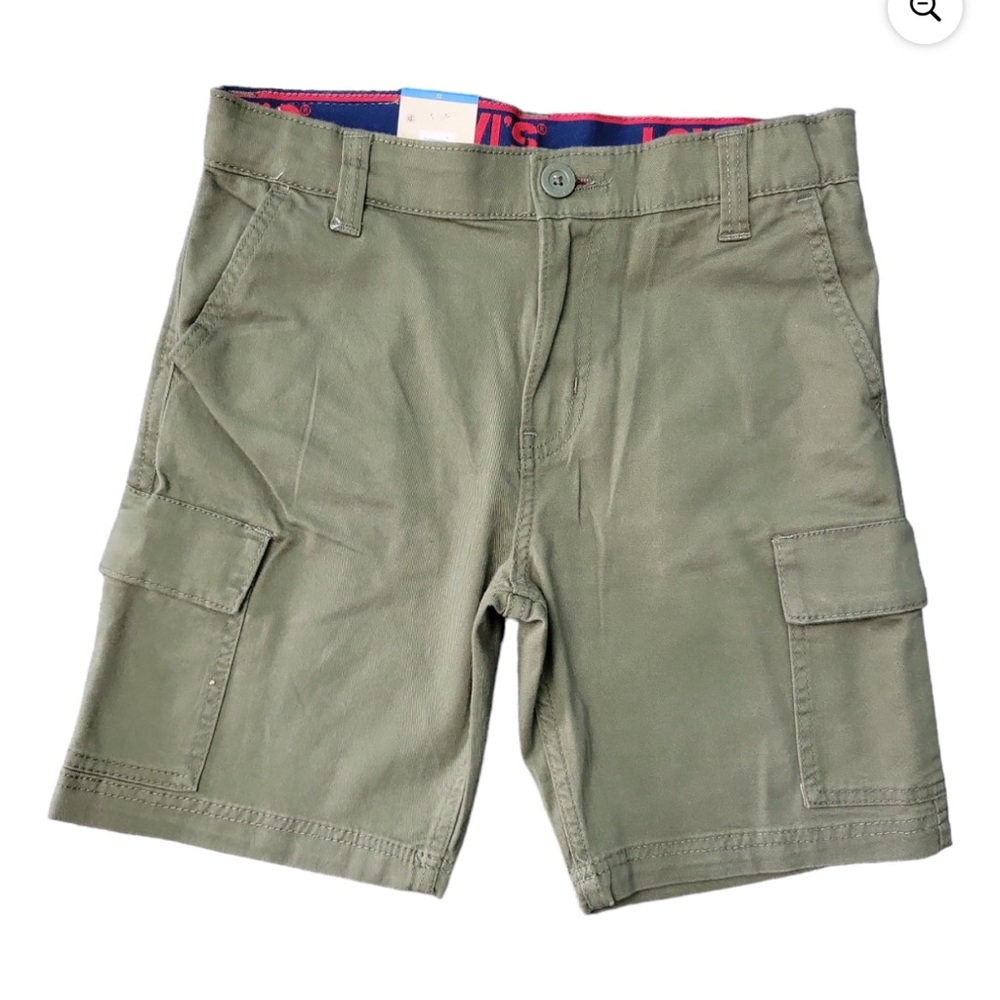 Levi's Kids Olive Cargo Shorts
